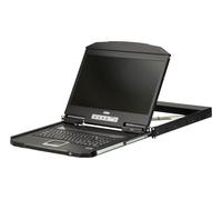 Aten Cl3100nx De Kurze Tiefe Single Rail 18,5"-Lcd Konsole (usb, Vga), DE-Layout (cl3100nX-De)