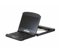 ATEN CL3800NW console a rack 47 cm (18.5") 1920 x 1080 Pixel Metallo, Plastica Nero 1U NEW