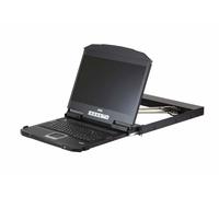 ATEN CL3800NW console a rack 47 cm (18.5") 1920 x 1080 Pixel Metallo, Plastica Nero NEW
