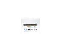 Aten Arbeitskonsole 43 Cm (17") Mit Integriertem KvM-Switch, Ps/2 Und Usb - Zum Einbau Im 48,30cm (19") Schrank - De Tastaturlayout (cl5708m (de))