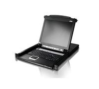 ATEN CL5708M US KVM-Switch 8-Port 17"-LCD Single Rail (PS/2-USB VGA) US-Layout (CL5708M-ATA-AG)