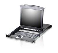Aten CL5708N Switch per Keyboard-Video-Mouse (kvm) Montaggio Rack Nero