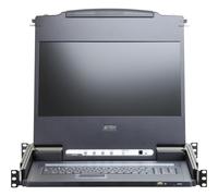 ATEN CL6700MW console a rack 43,9 cm (17.3") 1920 x 1080 Pixel Metallo Nero 1U NEW