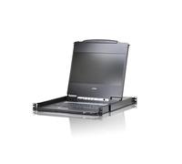 ATEN CL6700MW switch per keyboard-video-mouse [kvm] Montaggio rack Nero (ATEN CL