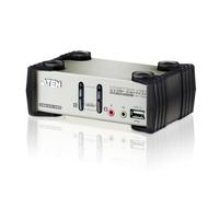 Aten CS1732B-AT-G 2P PS/2-USB VGA/Audio KVMP Switch W/OSD