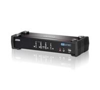 ATEN CS1764A switch per keyboard-video-mouse [kvm] Nero (4 PORT DVI USB KVMP SWI