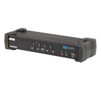 ATEN CS1784A switch per keyboard-video-mouse [kvm] Nero (ATEN CubiQ CS1784A - KVM / audio-switc) NEW