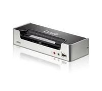 ATEN CS1792 switch per keyboard-video-mouse [kvm] Montaggio rack Nero, Argento (