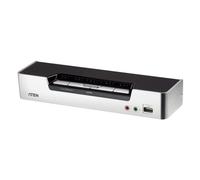 ATEN CS1794 switch per keyboard-video-mouse [kvm] Montaggio rack Nero, Acciaio i