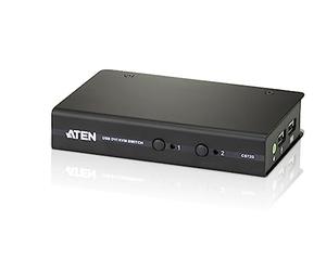 Aten Cs72d - KvM-/audiO-Switch - Usb - 2 X Kvm/audio - 1 Lokaler Benutzer - Desktop (cs72d)