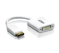 Aten DisplayPort to DVI converter, PC: Up to UXGA / HDTV: Up to 1080i,1080p