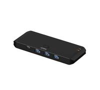 ATEN Essentials US5324 2 x 4 USB 3.2 Gen 1 Sharing Switch, Condividi 4 periferiche USB tra computer USB-A e USB-C, 5 Gbps, Quick Switch, compatto, selettore di porte remote, Windows, macOS, MacBook