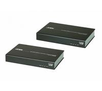 ATEN Extender HDBaseT 4K HDMI con ExtremeUSB® (4K a 100 m) (HDBaseT Trasmettitore e ricevitore AV - 100 m - Cablato - Compatibilità 3D - Nero - HDCP