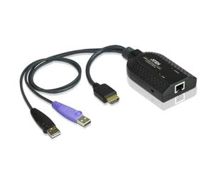 ATEN HDMI USB Virtual Media KVM Adapter Cable with Smart Card Reader CPU Module KVM-/Audio-/USB-Extender
