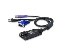 Aten KA7177-AX cavo per tastiera, video e mouse Nero, Blu, Porpora