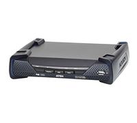 Aten KE8952R - Extender KVM 4K USB HDMI IP con Ricevitore Poe, Colore: Nero