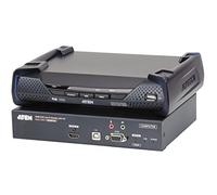 Aten KE8952T - Estensore KVM IP 4K USB con trasmettitore Poe, Colore: Nero