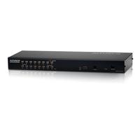 ATEN KH1516Ai switch per keyboard-video-mouse (kvm) Montaggio rack Nero NEW