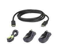 ATEN - Kit cavo KVM di sicurezza USB DisplayPort da 3 M - SPEDIZIONE GRATUITA