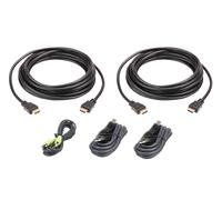 Aten 2L-7D03UHX5 cavo per tastiera, video e mouse 3 m Nero