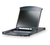 Aten KVM KL1508AIN - KVM a 8 porte con doppio binario LCD CAT5
