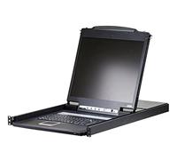 Aten Lcd Kvm Switches Cl1308n - KvM-Konsole Mit KvM-Switch - 8 Anschl?sse - Ps/2, Usb - 48,3 Cm (19") - Rack - Einbauf?hig - 1280 X 1024 - 1u - Tasta