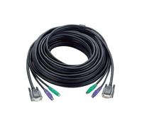 ATEN PS/2 KVM Cable cavo per tastiera, video e mouse Nero 1,2 m