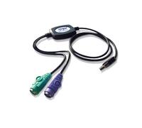 ATEN UC10KM - Convertitore USB 1.1, connettore A su 2 PS/2, 90 cm
