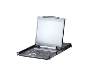 ATEN Slideaway CL5708IM Consolle KVM con Switch KVM 8 Porte PS/2 USB