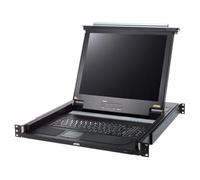 ATEN CL1000M switch per keyboard-video-mouse (kvm) Montaggio rack Nero - Nouvo