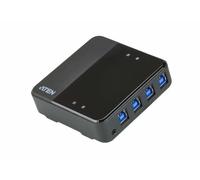 ATEN Switch di condivisione periferiche USB 3.2 Gen1 a 4 x 4 porte (ATEN US3344 - USB-Umschalter fr die g)