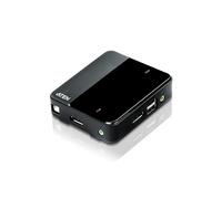 ATEN Switch KVM USB DisplayPort/audio a 2 porte [supporto 4K e cavi inclusi] (2