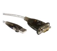 ATEN UC232A Argento USB tipo A DB-9 Maschio Maschio Convertitore da USB a RS232