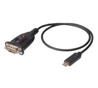 Aten Convertitore USB-C a seriale UC232C - RS-232 9 pin, 0,3 m, anti-interferenze - Nero/Grigio
