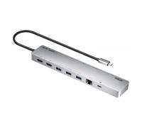 ATEN UH3240 hub di interfaccia USB tipo-C Argento (ATEN 11-IN-1 USB-C DOCK PD100
