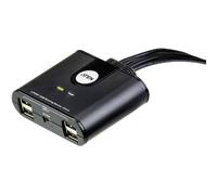 ATEN US424-AT Commutatore USB 2.0 4 Porte Nero