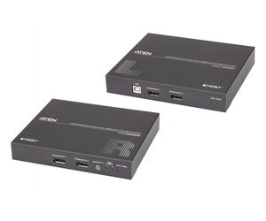 ATEN USB DisplayPort Dual View HDBaseTâ„¢ 2.0 KVM Extender (4K@100 m)
