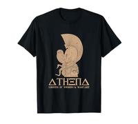 Atena Dea Greca della Saggezza e della Guerra Mitologia Antica Maglietta