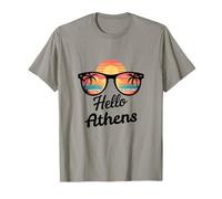 Atene Ciao Atene Grecia Vacanze di viaggio Maglietta