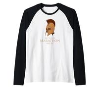 Atene Classica Storia Greca Antica Battaglia di Maratona Maglia con Maniche Raglan