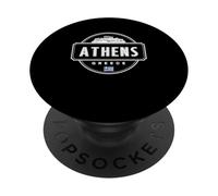 Atene Grecia Appassionato di viaggi in città PopSockets PopGrip Adesivo