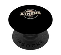 Atene Grecia Appassionato di viaggi in città PopSockets PopGrip Adesivo