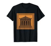 Atene Partenone Tempio di Atena Dea Greca Storia della Saggezza Maglietta