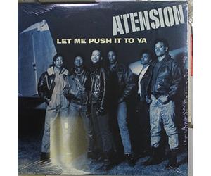 Atension - Let me push it to ya (1989) / Vinyl Maxi Single [Vinyl 12'']