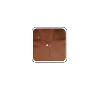 Atentuyi Boho Cz Collar De Flores De Plata Colgante De Mariposa Collar De Mariposa Gargantilla De Cristal Y Collar De Cadena De Joyería Delicada Para Las Mujeres Y Las Niñas