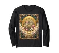 Ateo Ateismo Coquette Cattolico Sacro Vintage Kitsch Bow Maglia a Manica
