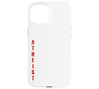 Ateo Ateismo Religione Scienza Agnostico Scettico Credere Custodia per iPhone 15