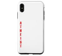 Ateo Ateismo Religione Scienza Agnostico Scettico Credere Custodia per iPhone XS Max