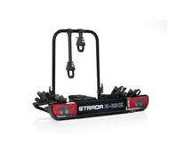 Atera 022698 - Portabici per auto Strada E-Bike Black Edition con luci posteriori, per 2 biciclette