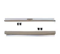 Aterale Tende Sole Per Per Q7 2007 - 2012 2013 2014 2015 Tetto Apribile Panoramico Anteriore E Posteriore Per Auto Tenda Parasole Gruppo Di Copertura Deflettori aria per auto(Beige Front x Rear)